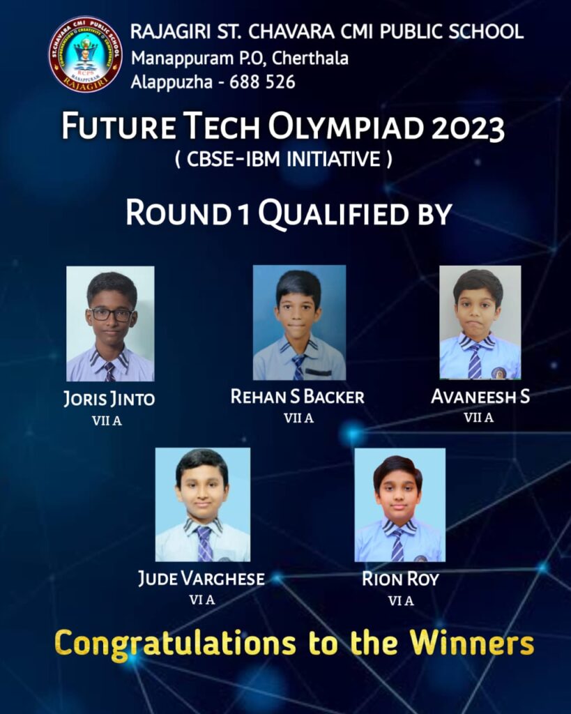 FUTURE TECH OLYMPIAD 2023 “Own your dreams and rest will follow